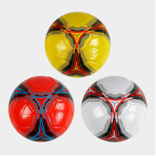 М“яч футбольний М 48470 (80) 3 кольори, вага 300-310 грамів, гумовий балон, матеріал PVC, розмір №5, ВИДАЄТЬСЯ МІКС