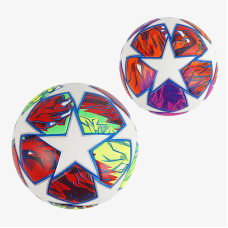 М`яч футбольний М 49864 (30) 1 вид, вага 420 грамів, матеріал PU, балон гумовий, клеєний, (поставляється накачаним на 80)