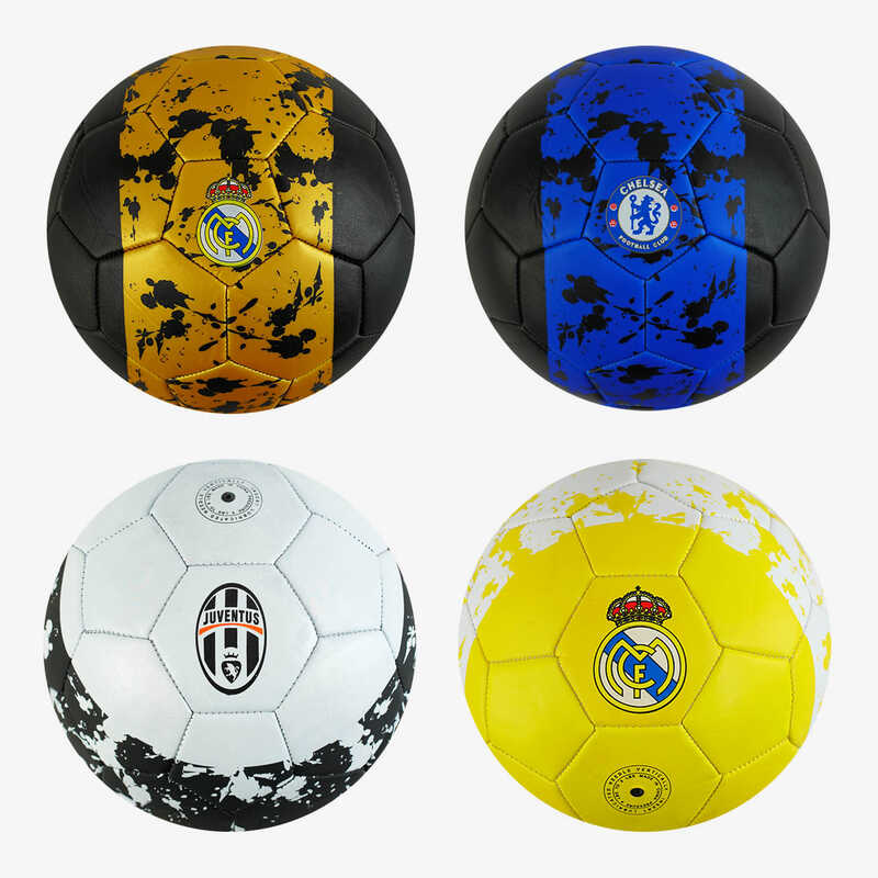 М“яч футбольний С 34406 (60) 4 види, 330 грамів, матеріал - м“який PVC, ВИДАЄТЬСЯ ТІЛЬКИ МІКС ВИДІВ