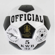 М“яч Футбольний С 40089 (100) розмір №5 - 1 вид, матеріал PVC, 280 грамів, гумовий балон