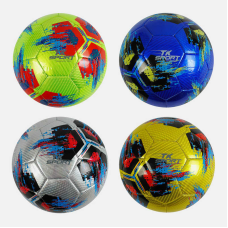 М“яч футбольний С 40209 (60) розмір №5 - 4 кольори, матеріал EVA Laser, 300-310 грамів, гумовий балон, ВИДАЄТЬСЯ ТІЛЬКИ МІКС ВИДІВ