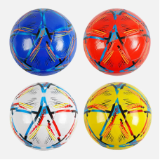 М`яч футбольний С 62383 (80) “TK Sport“ 4 кольори, вага 300-310 грамів, гумовий балон, матеріал PVC, розмір №5, ВИДАЄТЬСЯ МІКС 