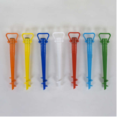 Бур для піску С 36396 (60) для кріплення парасольки, 43 см, 7 кольорів, ВИДАЄТЬСЯ ТІЛЬКИ МІКС ВИДІВ