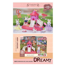 Ігровий центр 6656 (18) флоксові фігурки, меблі, аксесуари, в коробці