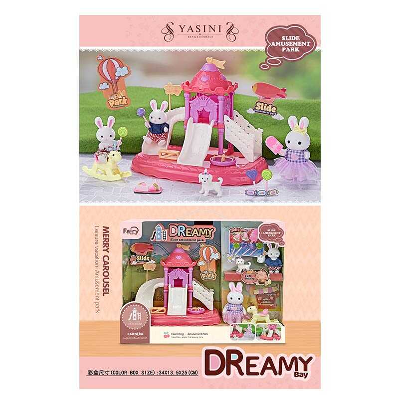 Ігровий центр 6656 (18) флоксові фігурки, меблі, аксесуари, в коробці