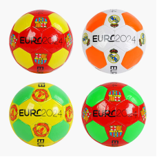 М`яч футбольний С64676 (60) 4 види, 310-330 грамів, матеріал - м`який PVC, розмір №5