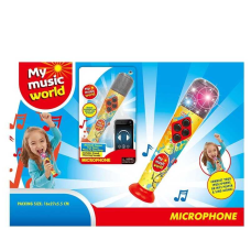 Мікрофон MY 010 (96/2) підсвічування, звук аплодисментів, під“єднання смартфона, у слюді