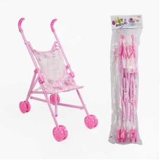 Візок для ляльки CS 7817 S-1 (72/2) висота 48 см, складна конструкція, в пакеті
