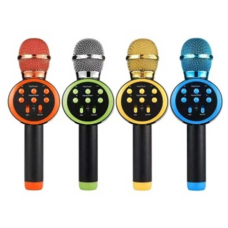 Мікрофон С 60083 (50) 4 види, караоке, bluetooth, USB, колонка, в коробці, ВИДАЄТЬСЯ ТІЛЬКИ МІКС ВИДІВ