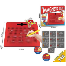 Магнітна дощечка YM 2204 (48/2) 10 карток з прикладами, в коробці