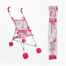 Візок для ляльок 968-6 (72/2) висота 51 см, складна конструкція, в пакеті