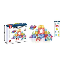 Магнітний конструктор HD 141 A (60/2) 32 деталі, магнітні очі, різні фігури, в коробці