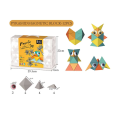 Магнітний конструктор XC-D 1 (36/4) 12 деталей, в коробці