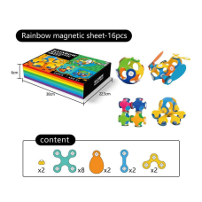 Магнітний конструктор XC-D 15 Штрих = 60301 (36/2) 16 деталей, в коробці