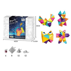 Магнітний конструктор XC-D 6 (24/4) 38 деталей, аксесуари, інструкція, в коробці