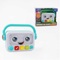 Магнітофончик музичний 90611 (72/2) “WToys“ ОЗВУЧУВАННЯ УКРАЇНСЬКОЮ МОВОЮ, диктофон, 10 казок, 10 пісень, в коробці