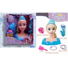 Манекен для зачісок 2801 Штрих = 35394 (48/2) аксесуари, гребінець, в коробці