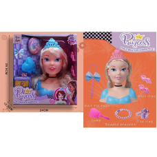 Манекен для зачісок 2801 Штрих = 35417 (48/2) аксесуари, гребінець, в коробці