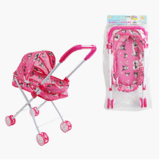 Візок для ляльок ТК 62-032 (24/2) “TK Group“, складна конструкція, пупс до 35 см, металевий каркас, в пакеті