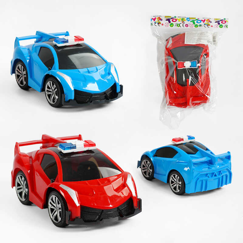 Машина 12017-4 (240/2) “Поліція“, 2 кольори, інерція, 17 см, у пакеті