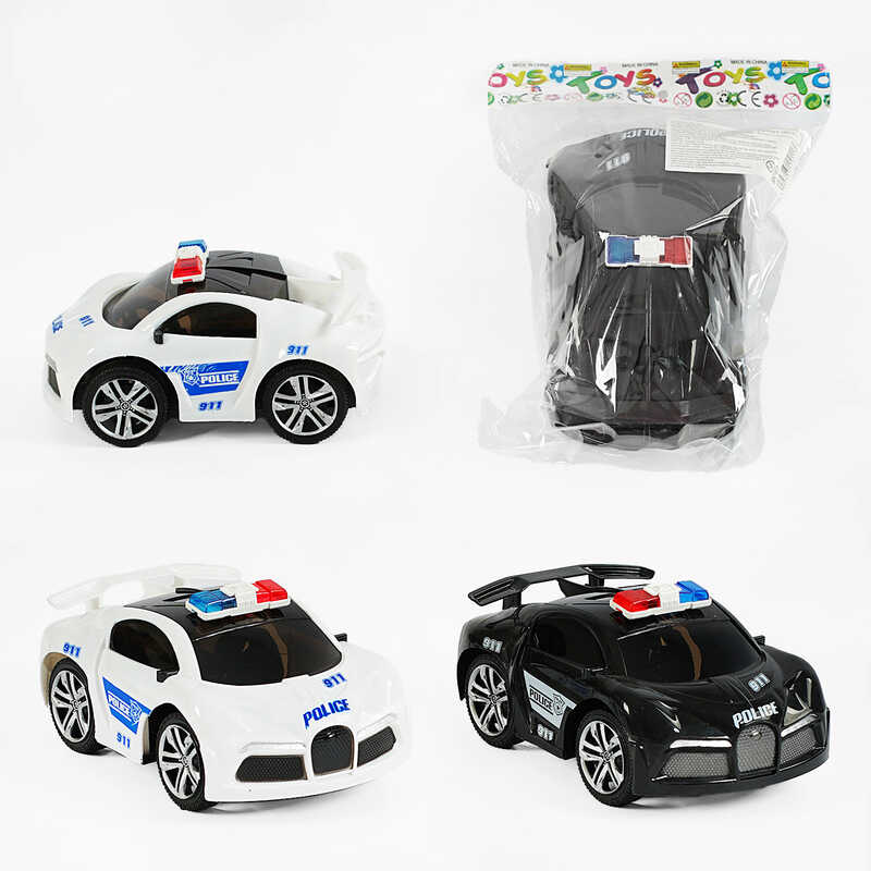 Машина 12017-5 (240/2) “Поліція“, 2 кольори, інерція, 17 см, у пакеті