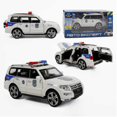 Машина 51282 (72/2) “Авто Експерт“, масштаб 1:32, світло, звук, інерція, відчиняються двері, багажник, капот, в коробці