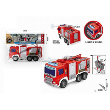 Машина 66-11 B (72) “Пожежна машина”, звуки, підсвічування, інерція, гумові колеса, помповий механізм, в пакеті