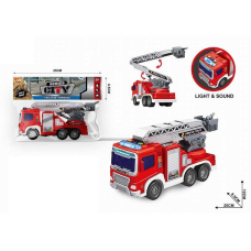 Машина 66-11 F (72) “Пожежна машина”, звуки, підсвічування, інерція, гумові колеса, в пакеті