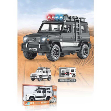 Машина 8065-1 (36/2) 2 кольори, звук, підсвічування, інерція, гумові колеса, відчиняються двері, в коробці