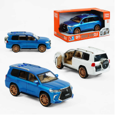 Машина 8094-1 (36/2) 2 кольори, інерція, звуки, підсвічування, в коробці