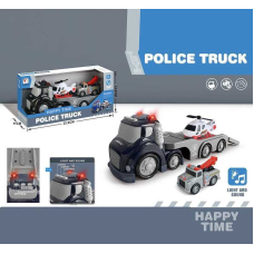 Машина 98-326 A (36/2) на батарейках, звук, підсвітка, вертоліт, машинка, довжина 28 см, в коробці