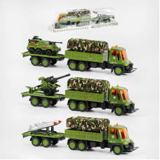 Машина ABC 77-1 /3/5 (30/2) “Військова техніка“, 3 види, інерція, в слюді