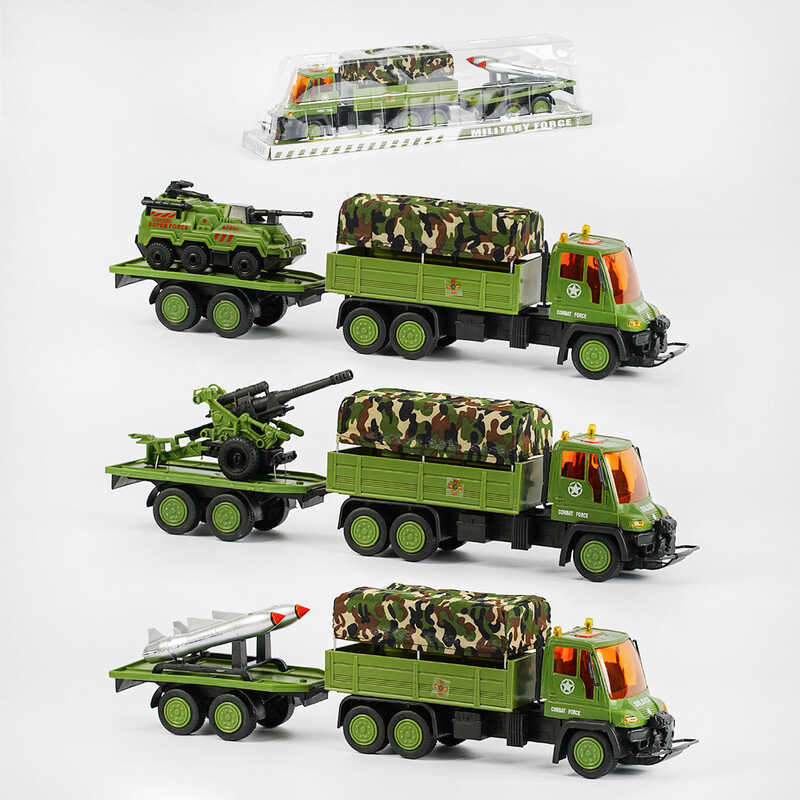 Машина ABC 77-1 /3/5 (30/2) “Військова техніка“, 3 види, інерція, в слюді