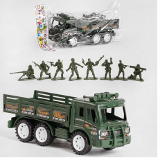 Машина DB 968 A-2 (240/2) “Військова техніка“, солдатики, інерція, в пакеті