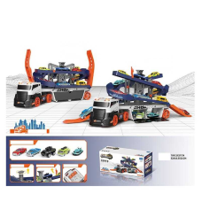 Машина E 7007 (12) помпова зброя, мінімашинка, 3 м’яких кульки, в коробці