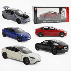 Машина EL 94022 (24) “Авто Експерт“, 5 кольорів, електромобіль, зарядна станція, металопластик, масштаб 1:24, звук, світло, інерція, відкриваються двері, в коробці, ВИДАЄТЬСЯ ТІЛЬКИ МІКС ВИДІВ