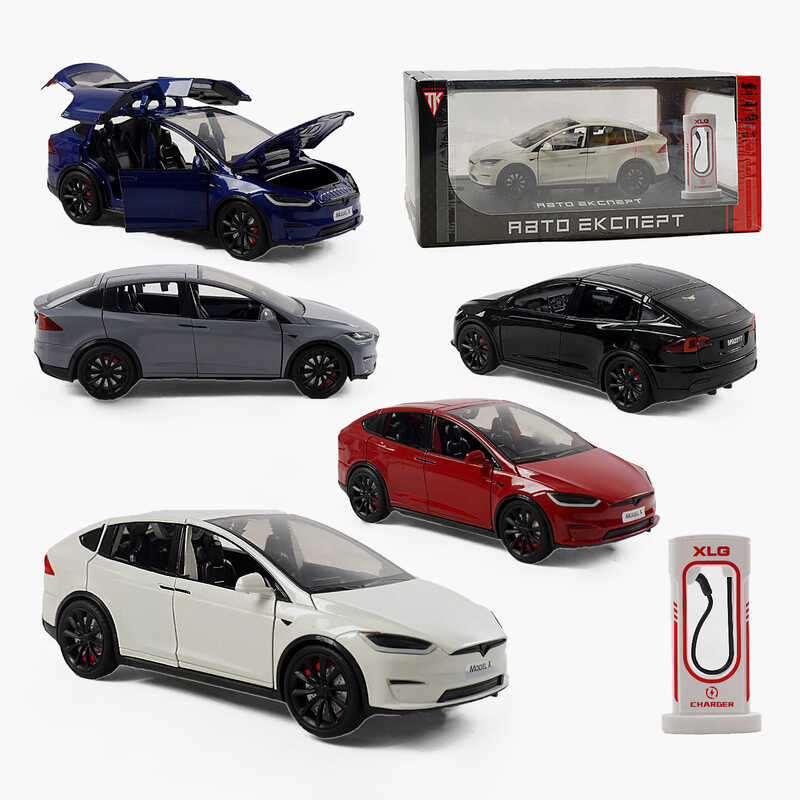 Машина EL 97188 (24) “Авто Експерт“, 5 кольорів, електромобіль, зарядна станція, металопластик, масштаб 1:24, звук, світло, інерція, відкриваються двері, в коробці, ВИДАЄТЬСЯ ТІЛЬКИ МІКС ВИДІВ