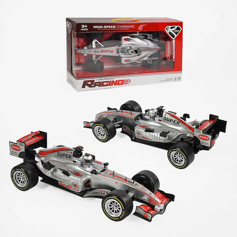 Машина FA 92 (24) на батарейках, звук, світло, інерція, масштаб 1:12, у коробці