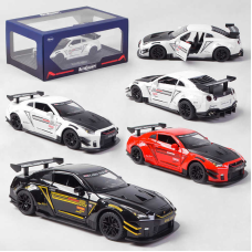 Машина GT - 2247 (24/2) “Авто Експерт Преміум“ 3 кольори, металопластик, 1:24, інерція, світло, звук, відчиняються на верх дверей, багажник, капот, в коробці, МІКС ВИДІВ