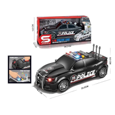Машина JS 124 C (48) “Поліція”, масштаб 1:16, тематичні сигнали, підсвічування, інерція, відкривається багажник, в коробці