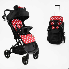 Візок прогулянковий дитячий “JOY“ Elegans A-12295 (1) рама алюмінієва, футкавер, підсклянник, телескопічна ручка