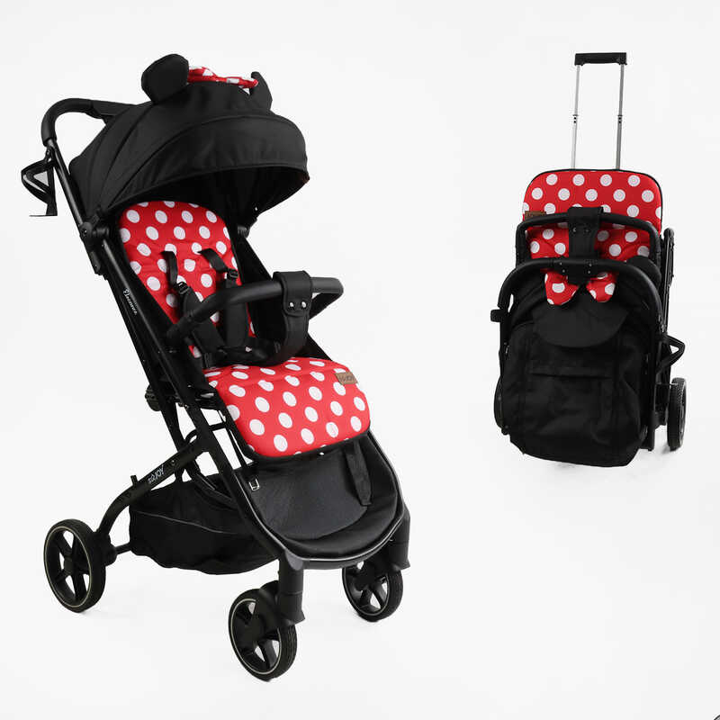 Візок прогулянковий дитячий “JOY“ Elegans A-12295 (1) рама алюмінієва, футкавер, підсклянник, телескопічна ручка