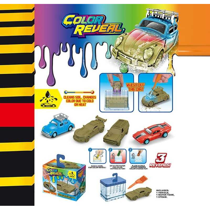 Машина SK-S 13 (288) металопластик, змінює колір, в коробці Машина SK-S 13 (288) металопластик, змінює колір, в коробці