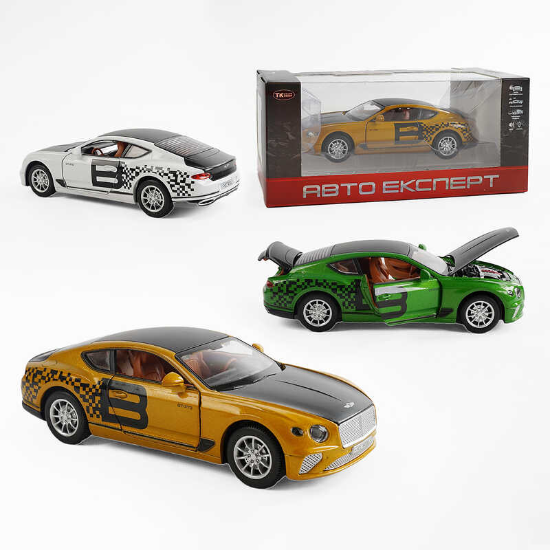Машина TX 10355 (48/2) “Авто Експерт“, 3 кольори, металопластик, масштаб 1:22, світло, звук, інерція, відчиняються двері, багажник та капот, в коробці, ВИДАЄТЬСЯ ТІЛЬКИ МІКС ВИДІВ
