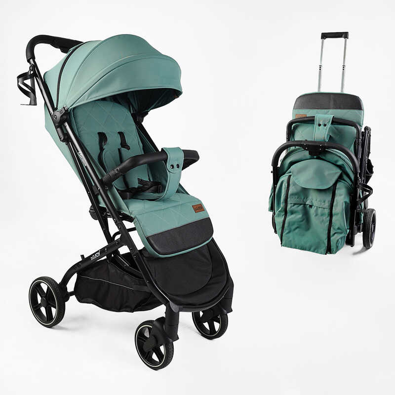 Візок прогулянковий дитячий “JOY“ Elegans A-40481 (1) рама алюмінієва, футкавер, підсклянник, телескопічна ручка