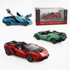 Машина TX 63310 (48/2) “Авто Експерт“, 3 кольори, металопластик, масштаб 1:22, світло, звук, інерція, відчиняються двері, багажник та капот, в коробці, ВИДАЄТЬСЯ ТІЛЬКИ МІКС ВИДІВ