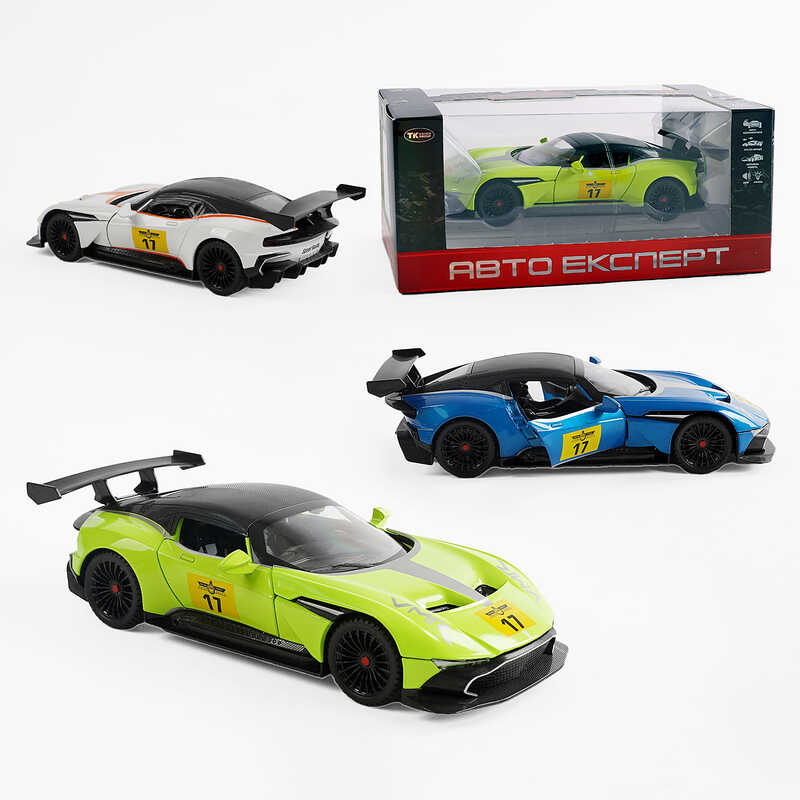 Машина TX 67052 (48/2) “Авто Експерт“, 3 кольори, металопластик, масштаб 1:22, світло, звук, інерція, відчиняються двері та капот, в коробці, ВИДАЄТЬСЯ ТІЛЬКИ МІКС ВИДІВ