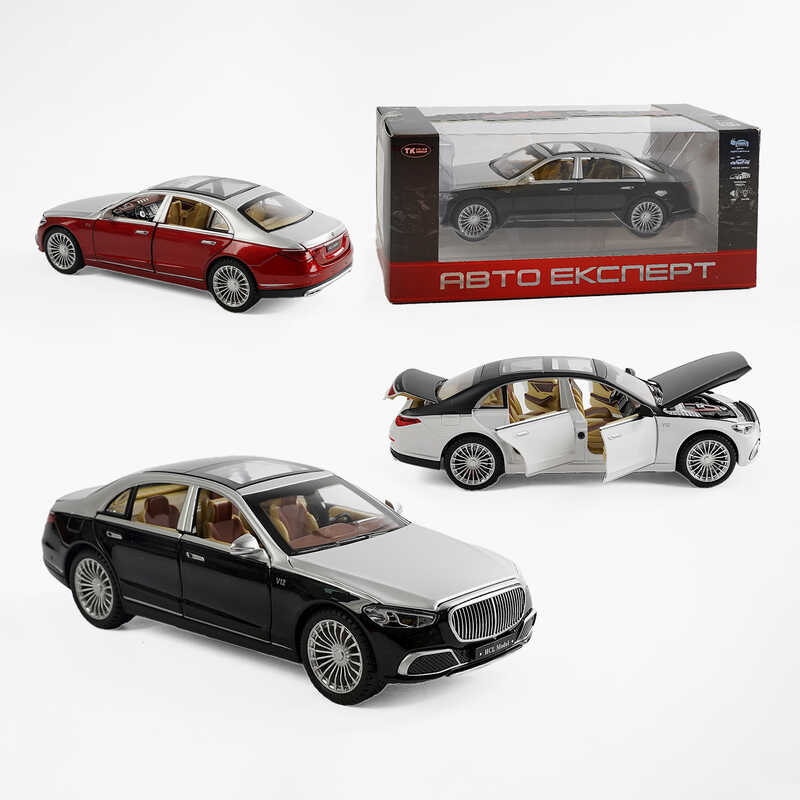 Машина TX 90740 (48/2) “Авто Експерт“, 3 кольори, металопластик, масштаб 1:22, світло, звук, інерція, відчиняються двері, багажник та капот, в коробці, ВИДАЄТЬСЯ ТІЛЬКИ МІКС ВИДІВ