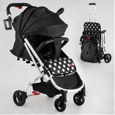 Візок прогулянковий дитячий “JOY“ Elegans A-43081 (1) рама алюмінієва, футкавер, підсклянник, телескопічна ручка