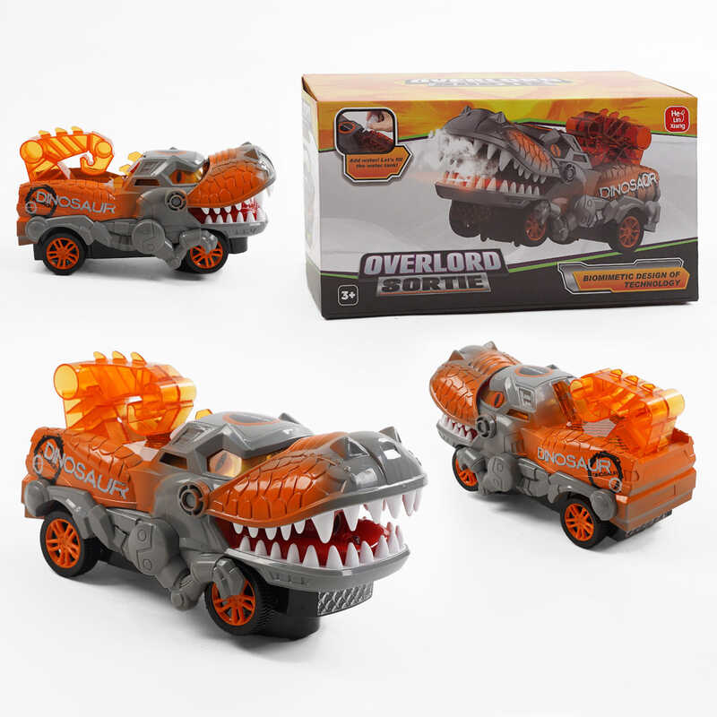 Машина YY 2324 (96) мелодія, підсвічування, колесо вільного ходу, парогенератор, в коробці